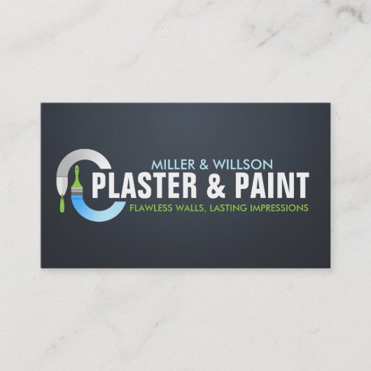 Carte De Visite Services de plastification et de peinture (Devant)