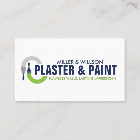 Carte De Visite Services de plastification et de peinture (Devant)