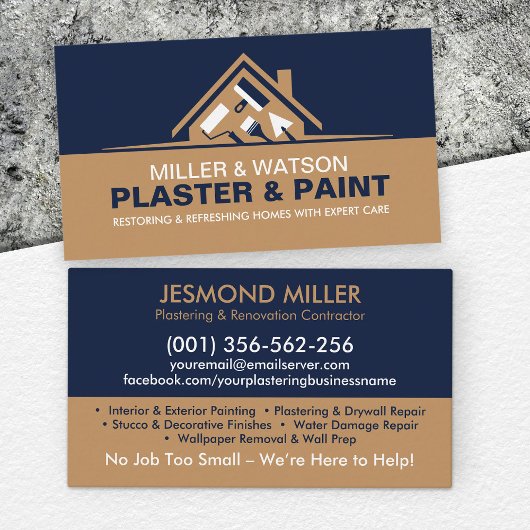 Carte De Visite Services de plastification et de peinture