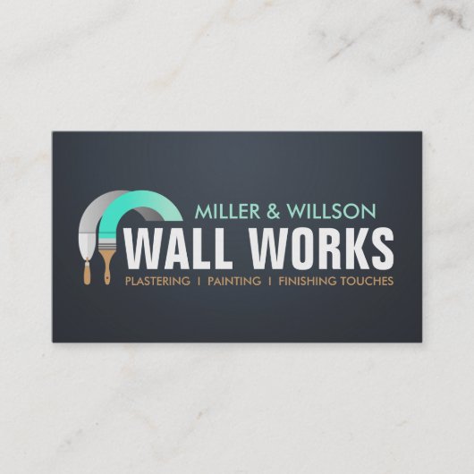 Carte De Visite Services de plastification et de peinture (Devant)