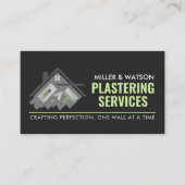 Carte De Visite Services de plâtrage  (Devant)