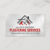 Carte De Visite Services de plâtrage (Devant)