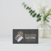 Carte De Visite Services de plâtrage Plafonds professionnels (Debout devant)