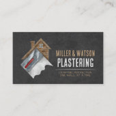 Carte De Visite Services de plâtrage Plafonds professionnels (Devant)