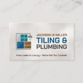 Carte De Visite Services de plomberie et de carrelage (Devant)