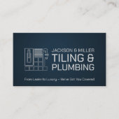Carte De Visite Services de plomberie et de carrelage (Devant)
