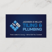 Carte De Visite Services de plomberie et de carrelage (Devant)