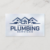 Carte De Visite Services de plomberie professionnels (Devant)
