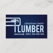Carte De Visite Services de plomberie professionnels (Devant)