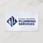 Carte De Visite Services de plomberie professionnels (Devant)