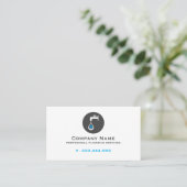 Carte De Visite Services de plomberie professionnels (Debout devant)
