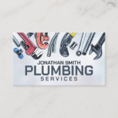 Carte De Visite Services de plomberie professionnels (Devant)