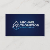 Carte De Visite Services de plomberie professionnels (Devant)