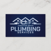 Carte De Visite Services de plomberie professionnels (Devant)