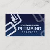 Carte De Visite Services de plomberie professionnels (Devant)