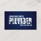 Carte De Visite Services de plomberie professionnels (Devant)