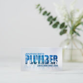 Carte De Visite Services de plomberie professionnels (Debout devant)