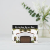 Carte De Visite Services de portes de garage de luxe (Debout devant)