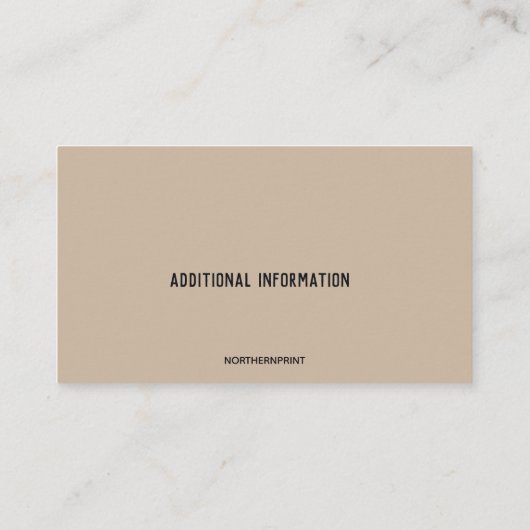 Carte De Visite Services de préparation de déclarations modifiable (Dos)