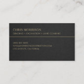 Carte De Visite Services de préparation de site Professionnel Casq (Dos)