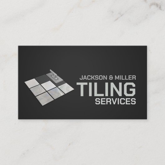 Carte De Visite Services de profilage - Couche de carreaux (Devant)