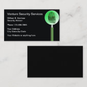 Carte De Visite Services de protection de la sécurité (Devant / Derrière)