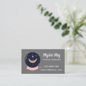 Carte De Visite Services de psychologie, de tarot, de devin et de  (Debout devant)