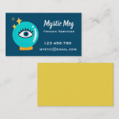 Carte De Visite Services de psychologie, de tarot, de devin et de  (Devant / Derrière)