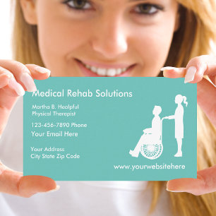 Carte De Visite Services de réadaptation Médicale