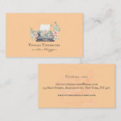 Carte De Visite Services de rédaction de blogueurs d'auteurs (Devant / Derrière)
