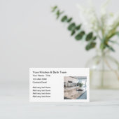 Carte De Visite Services De Redressement De Cuisine Et De Baignoir (Debout devant)