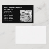 Carte De Visite Services De Redressement De Cuisine Et De Baignoir (Devant / Derrière)