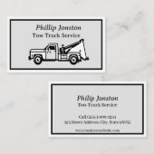 Carte De Visite Services de remorquage (Devant / Derrière)