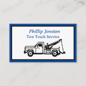 Carte De Visite Services de remorquage (Devant)