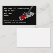 Carte De Visite Services de remorquage de service lourd (Devant / Derrière)
