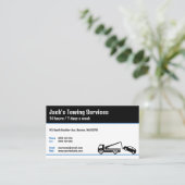 Carte De Visite Services de remorquage | Votre remorque n'importe (Debout devant)