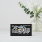 Carte De Visite Services de remorque de voiture (Debout devant)