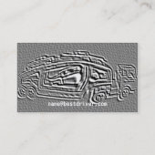 Carte De Visite Services de remorque de voiture (Dos)