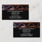 Carte De Visite Services de réparation d'acier (Devant / Derrière)