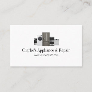 Carte De Visite Services de réparation d'appareils