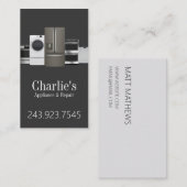 Carte de visite Services de réparation d'appareils (Devant / Derrière)