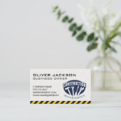 Carte De Visite Services de réparation de construction | Entrepren (Debout devant)