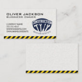 Carte De Visite Services de réparation de construction | Entrepren (Devant / Derrière)