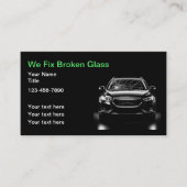Carte De Visite Services de réparation de fenêtres de voiture auto (Devant)