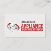 Carte De Visite Services de réparation de matériel (Devant)