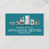 Carte De Visite Services de réparation de matériel (Devant)