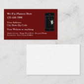 Carte De Visite Services de réparation de smartphone Moderne (Devant / Derrière)