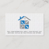 Carte De Visite Services de réparation et de nettoyage | Carrelage (Dos)