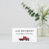 Carte De Visite Services de repérage de remorquage à plat (Debout devant)