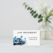 Carte De Visite Services de repérage de remorquage à plat (Debout devant)